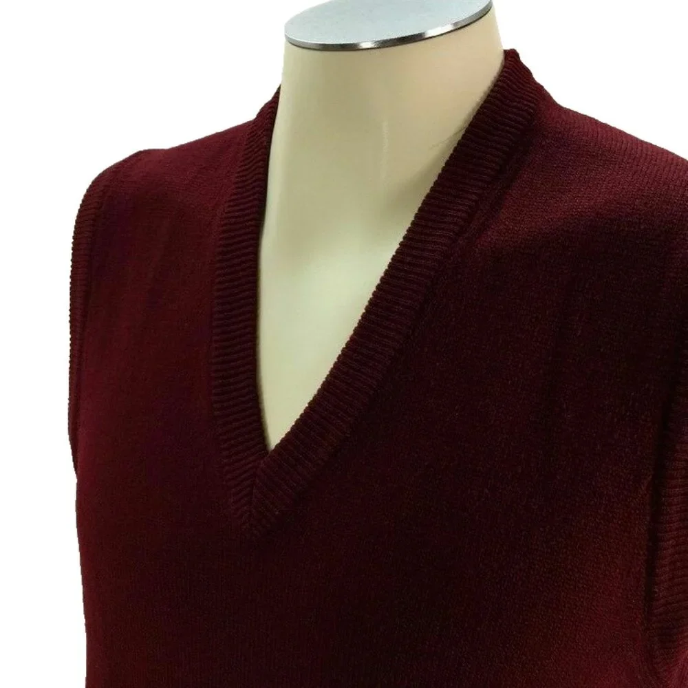 Pendleton‎ 100% Virgin Wool Sweater Vest L VTG USA Lambs Wool Yarn Xmas Mens